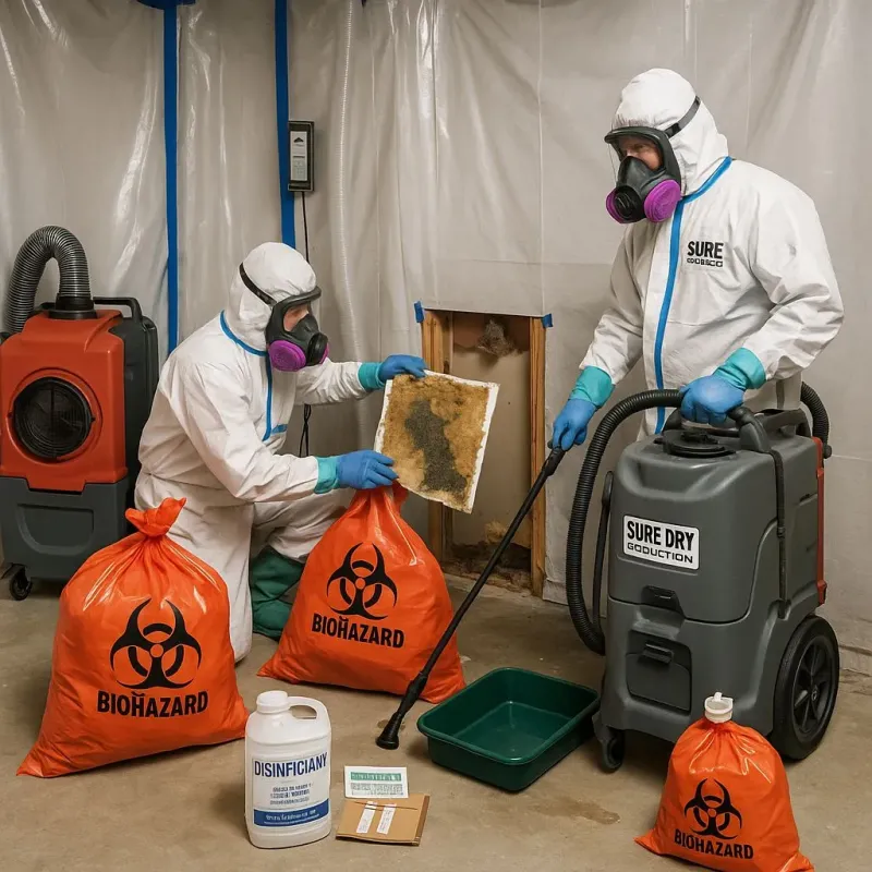 Contaminated Water Handling Protocols process in North Versailles, PA